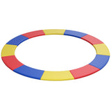 NNECW 12FT/14 FT Waterproof Trampoline Replacement Safety Pad-Multicolour-14FT
