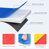 NNECW 12FT/14 FT Waterproof Trampoline Replacement Safety Pad-Multicolour-14FT