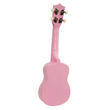 NNEDPE 21in Ukulele Guitar- Pink
