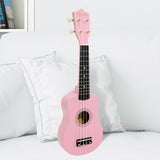 NNEDPE 21in Ukulele Guitar- Pink