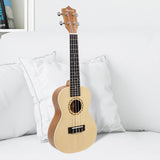 NNEDPE 23in Ukulele Guitar - Natural