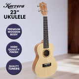 NNEDPE 23in Ukulele Guitar - Natural