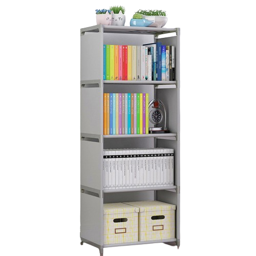 NNEOBA 5 Layer Bookshelf Storage Rack Magazine Bookcase Display Shelves Storage Unit Organizer Debris Rack Home Furniture