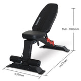 NNEDPE Home Gym Adjustable Dumbbell Bench