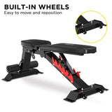 NNEDPE Home Gym Adjustable Dumbbell Bench