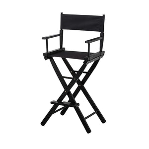 NNEDPE Tall Directors Chair - Black
