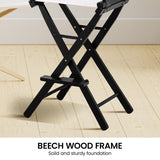 NNEDPE Tall Directors Chair - White