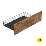 Levede 4 Double Bed Frame Storage Drawers-1910113211731021824