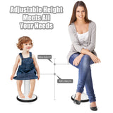 NNECW Ergonomic Wobble Stool with Adjustable Height for Kids &amp; Adults