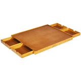 NNECW 80cm x 65cm Wooden Jigsaw Puzzle Table with Smooth Work Surface