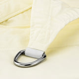 NNEDPE Waterproof Outdoor Shade Sail Canopy Sun Cloth  Square 4x4M