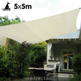 NNEDPE Waterproof Shade sail 5x5 160 GSM