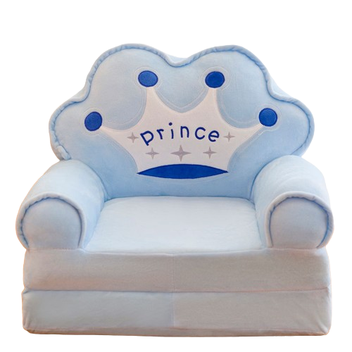 NNEOBA Children Folding Small Sofa Bed Nap Cartoon Cute Lazy Lying Seat Stool Removable and Washable Kids Sofa Kids Chair