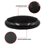 NNEDPE Yoga Stability Disc Pilates Balance Trainer - Black