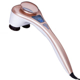 NNEAGS Portable Handheld Massager Soothing Heat Stimulate Blood Flow Shoulder 4 Heads
