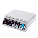NNEAGS 40kg Digital Kitchen Scales Shop Electronic Weight Scale Food White