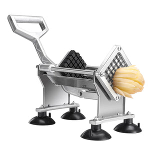 NNEAGS Potato French Fry Fruit Vegetable Cutter Stainless Steel 3 Blades