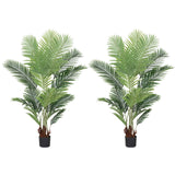 NNEAGS 2X 165cm Artificial Swallowtail Sunflower Fake Decoration Tree Flower Pot Plant