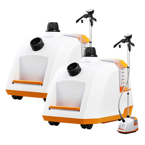 NNEAGS 2X 80min Garment Steamer Portable Cleaner Steam Iron White
