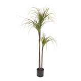 NNEAGS 145cm Green Artificial Indoor Dragon Blood Tree Fake Plant Decorative