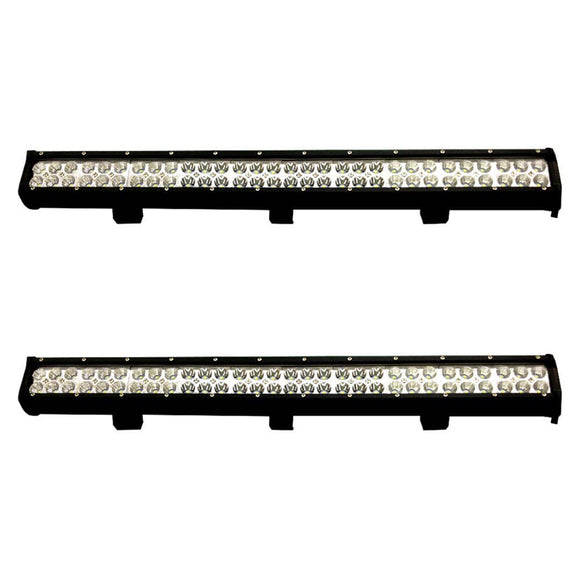 NNEAGS 2X 28inch 180W Cree Led Light Bar Spot Flood Light 4x4 Offroad Work Ute Atv 12v 24v
