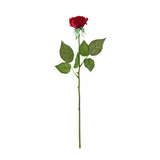 NNEAGS 10pcs Artificial Silk Flower Fake Rose Bouquet Table Decor Red