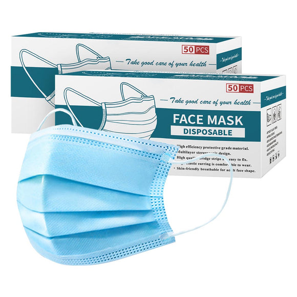 NNEAGS 120 Pcs Anti Dust Filter Disposable Protective Sanitary Face Mask