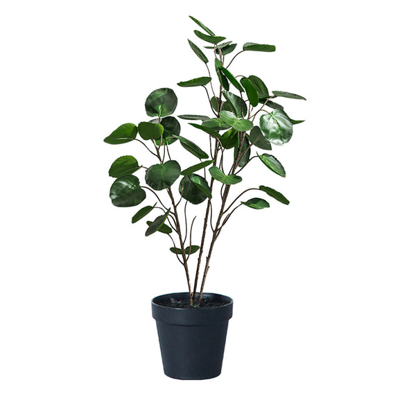 NNEAGS 95cm Green Artificial Indoor Pocket Money Tree Fake Plant Simulation Decorative
