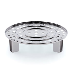 NNEAGS 28cm Stainless Steel Steamer Insert Stock Pot Steaming Rack Stockpot Tray