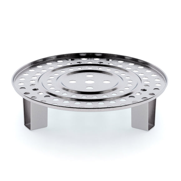 NNEAGS 28cm Stainless Steel Steamer Insert Stock Pot Steaming Rack Stockpot Tray