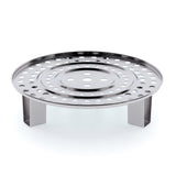 NNEAGS 28cm Stainless Steel Steamer Insert Stock Pot Steaming Rack Stockpot Tray