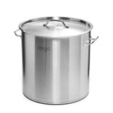 NNEAGS Stock Pot 21L Top Grade Thick Stainless Steel Stockpot 18/10