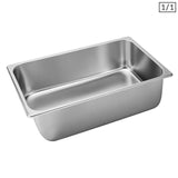 NNEAGS GN Pan Full Size 1/1 GN Pan 20cm Deep Stainless Steel Tray