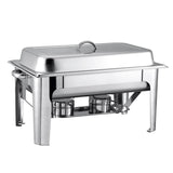 NNEAGS 9L Stainless Steel Chafing Catering Dish Food Warmer