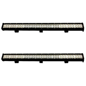 NNEAGS 2X 31inch 198W Cree Led Light Bar Spot Flood Light 4x4 Offroad Work Ute Atv 12v 24v