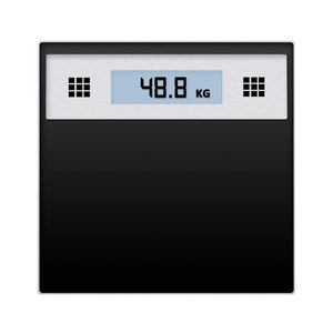 NNEAGS 180kg Electronic Talking Scale Weight Fitness Glass Bathroom Scale LCD Display Stainless