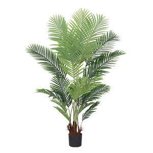 NNEAGS 180cm Artificial Swallowtail Sunflower Fake Decoration Tree Flower Pot Plant