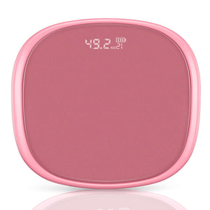 NNEAGS 180kg Digital LCD Fitness Electronic Bathroom Body Weighing Scale Old Rose
