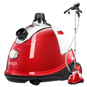 NNEAGS Garment Steamer Portable Cleaner Steam Iron Red