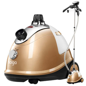 NNEAGS Garment Steamer Portable Cleaner Steam Iron Gold