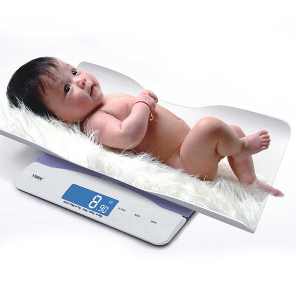 NNEAGS 100kg Digital Baby Scales Electronic LCD Display Paediatric Infant Weight Monitor