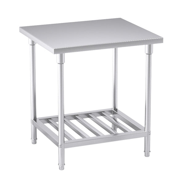 NNEAGS 80*70*85cm Catering Kitchen Stainless Steel Prep Work Bench