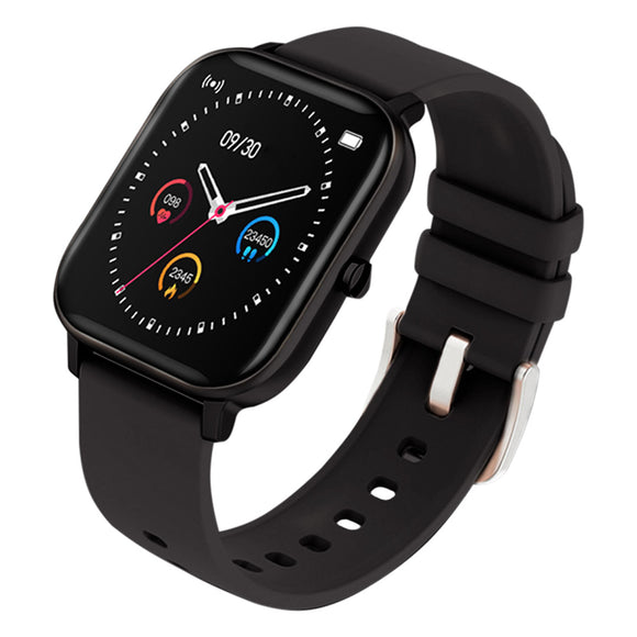 NNEAGS Waterproof Fitness Smart Wrist Watch Heart Rate Monitor Tracker P8 Black