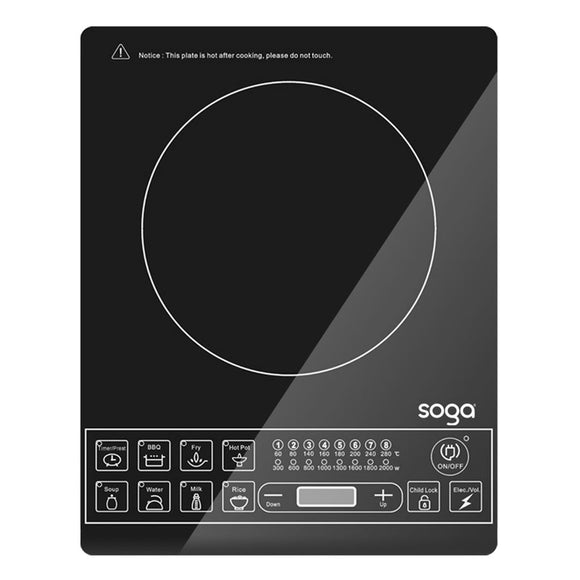 NNEAGS Cooktop Electric Smart Induction Cook Top Portable Kitchen Cooker Cookware