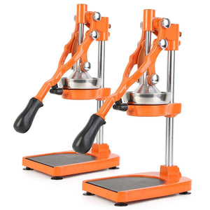 NNEAGS 2X Stainless Steel Manual Juicer Hand Press Juice Extractor Squeezer Orange