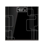 NNEAGS 180kg Electronic Talking Scale Weight Fitness Glass Bathroom Scale LCD Display