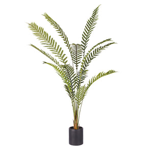 NNEAGS 240cm Artificial Green Rogue Hares Foot Fern Tree Fake Tropical Indoor Plant Home Office Decor