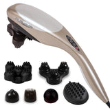 NNEAGS Hand Held Full Body Massager with 6 attachments Back Pain Therapy