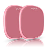NNEAGS 2X 180kg Digital LCD Fitness Electronic Bathroom Body Weighing Scale Old Rose
