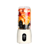 NNEAGS Portable Mini USB Rechargeable Handheld Juice Extractor Fruit Mixer Juicer White